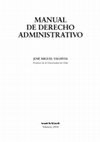 Research paper thumbnail of Manual de Derecho Administrativo