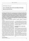 Research paper thumbnail of Az e-közigazgatás elméletének megalapozása