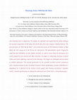 Research paper thumbnail of Constance Pierce "Will You Be There" drawing series exhibitions: The Fourth Art on Paper, Museum of Art, Aichi, Japan  ~  Notre Dame College (OH)  ~  Seton Hill University (PA)  ~  Regina Quick Center for the Arts (NY)  ~  Yale University Divinity Library (CT)