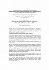 Research paper thumbnail of Talk 2018 Ottobre 23 Presentazione presso il Circolo del ministero degli Affari Esteri del volume ECONOMIC WARFARE. STORIA DELL'ARMA ECONOMICA, a cura di Virgilio Ilari e di Giuseppe Della Torre.
Saluti amb. R. De Lutio, introduce amb. P. Casardi, interventi di gen. C. Jean e prof. P. Ciocca