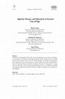 Research paper thumbnail of Appetite, Reason, and Education in Socrates' 'City of Pigs' (Phronesis: A Journal of Ancient Philosophy, Vol. 57 no. 4 (2013))