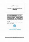 Research paper thumbnail of “Justicia Popular y Justicia Militar en Málaga”