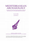 Research paper thumbnail of Seeking Social life in the Early Iron Age Cyclades, 107-118 in J.-P. Descoeudres and S. Paspalas, eds., ZAGORA IN CONTEXT: SETTLEMENTS AND INTERCOMMUNAL LINKS IN THE GEOMETRIC PERIOD (900-700 BC). Mediterranean Archaeology vol. 25, 2015.