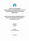 Research paper thumbnail of BİLİŞSEL RADYOLARIN (BR) BİLİŞİM SİSTEMLERİ İLE BİRLİKTE KULLANILMASI VE KARAR DESTEK SİSTEMLERİNE ETKİLERİ.

THE USE OF COGNITIVE RADIOS (BR) WITH INFORMATION SYSTEMS AND EFFECTS ON DECISION SUPPORT SYSTEMS.