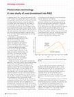 Research paper thumbnail of Photovoltaic Technology: A case study of over-investment into R&D