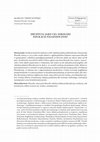 Research paper thumbnail of Erudycja jako cel szkolnej edukacji filozoficznej [Erudition as an Objective of School Philosophical Education]