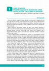 Research paper thumbnail of LIBRE DE ACOSO: PRIMER ANÁLISIS DE DENUNCIAS SOBRE ACOSO SEXUAL CALLEJERO EN URUGUAY