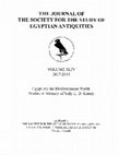 Research paper thumbnail of Ein Beitrag zur regionalen Prosopografie des Neuen Reiches (IV): Herkunft ‚Hermopolis’ und Hermopolitaner außerhalb ihrer Stadt, in: Journal of the Society for the Study of Egyptian Antiquities 44 (2017-2018), 1-28.