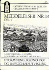 Research paper thumbnail of 1988, with Christophersen, A, Jondell, E., Marstein, O., Reed, I.W. : Utgravning, kronologi og bebyggelsesutvikling. Fortiden i Trondheim bygrunn: Folkebibliotekstomten. Meddelelser nr. 13, del 1.