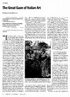 Research paper thumbnail of Elliott Horowitz, “The Great Gaon of Italian Art – Review of ‘Bernard Berenson: A Life in the Picture Trade’, by Rachel Cohen,” The Jewish Review of Books, vol. 6, no. 2 (Summer 2015): 40-44