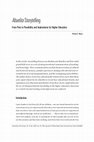 Research paper thumbnail of Abuelita Storytelling From Pain to Possibility and Implications for Higher Education