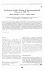 Research paper thumbnail of Accelerated Stability Studies of Microencapsulated Anhydrous Milk Fat