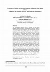 Research paper thumbnail of Economics of Decline and Survival Strategies of Nigerian Print Media Industry: A Study of The Guardian, The Sun, and Leadership Newspapers