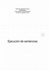 Research paper thumbnail of Ejecución de sentencias