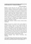 Research paper thumbnail of El DERECHO DE PARTICIPACIÓN EN DECISIONES AMBIENTALES EN UN ESTADO DEMOCRÁTICO Y AVANZADO DE DERECHO