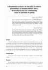 Research paper thumbnail of o AGroneGÓCio DA soJA e As VioLAçÕes Do Direito À CiDADAniA e Ao DesenVoLVimento rurAL: um estuDo De CAso DAs ComuniDADes LoCAis De sAntArÉm-pA, BrAsiL