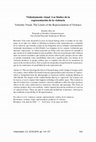 Research paper thumbnail of Daniel Inclán Solís, "Violentamente visual. Los límites de la representación de la violencia"