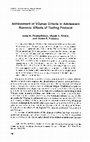 Research paper thumbnail of Achievement of VO2max Criteria in Adolescent Runners: Effects of Testing Protocol