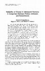 Research paper thumbnail of Reliability of VO2max in Adolescent Runners: A Comparison Between Plateau Achievers and Nonachievers