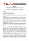 Research paper thumbnail of CALL FOR PAPER - SPECIAL ISSUE PACO - "Re-connecting voices in the framework of open government. The strategic role of public sector communication"