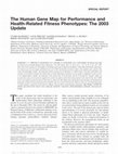 Research paper thumbnail of The Human Gene Map for Performance and Health-Related Fitness Phenotypes: The 2003 Update