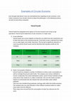 Research paper thumbnail of Circular Economy