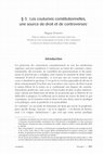 Research paper thumbnail of Les coutumes constitutionnelles