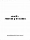 Research paper thumbnail of Ámbito Persona y sociedad. Compromiso laical y doctrina social