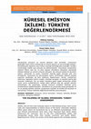 Research paper thumbnail of Küresel Emisyon İkilemi: Türkiye Değerlendirmesi