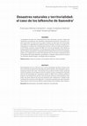 Research paper thumbnail of 2018. Desastres naturales y territorialidad: el caso de los lafkenche de Saavedra. Revista Norte Grande