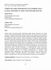 Research paper thumbnail of TÜRKİYE'DE YEREL DEMOKRASİYİ GÜÇLENDİRME ARACI OLARAK YÖNETİŞİM VE YEREL YÖNETİMLERDE İŞLEYİŞİ