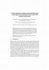 Research paper thumbnail of A Finite Integration Technique Based Simulation Study on the Impact of the Sternotomy Wires on the UWB Channel Characteristics