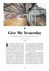 Research paper thumbnail of Give Me Yesterday. L'Osservatorio di Fondazione Prada