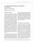 Research paper thumbnail of El Estatus Epistemológico del concepto de Etnicidad