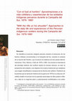 Research paper thumbnail of “Con el fusil al hombro”: Aproximaciones a la vida cotidiana y experiencias de los soldados indígenas peruanos durante la Campaña del Sur, 1879-1880