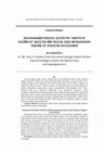 Research paper thumbnail of MUHAMMED HASAN ALVÂN'IN "MEVTUN SAĞÎRUN" (KÜÇÜK BİR ÖLÜM) ADLI ROMANININ TEKNİK VE TEMATİK İNCELEMESİ_ Technical and Thematic Analysis of Muhammad Hasan Alwan’s Novel: Mawton Sagheer (Small Death)