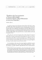 Research paper thumbnail of “Desidera solo l’accrescimento e l’honore della familia”. Cristoforo Simone Thun-Hohenstein: un percorso biografico.