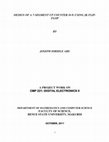 Research paper thumbnail of DESIGN OF A 7-SEGMENT UP COUNTER (0-9) USING JK FLIP- FLOP A PROJECT WORK ON CMP 221: DIGITAL ELECTRONICS II