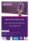 Research paper thumbnail of Langues parlées, langues chantées