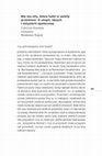 Research paper thumbnail of Nie ma siły, która ludzi w anioły przemieni