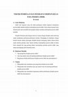 Research paper thumbnail of TEKNIK PEMBINAAN DAN PENERAPAN DISIPLIN KELAS PADA PESERTA DIDIK.pdf