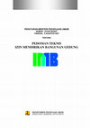 Research paper thumbnail of PERMEN No. 27 Tahun 2007 Tentang Pedoman Teknis IMB Gedung