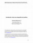 Research paper thumbnail of Introducción.Hacia una etnografía de lo político.pdf