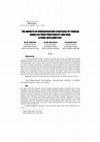 Research paper thumbnail of The impacts of diversification strategies of Turkish banks on their profitability and risk: a panel data analysis