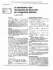 Research paper thumbnail of Simulacion como herramienta de desarrollo en I.Q.pdf