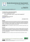 Research paper thumbnail of La teoría de la virtud argumentativa: ¿un mero complemento moral?