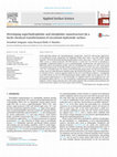 Research paper thumbnail of Developing superhydrophobic and oleophobic nanostructure by a facile chemical transformation of zirconium hydroxide surface