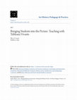 Research paper thumbnail of Bringing Students Into the Picture: Teaching with Tableaux Vivants