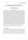 Research paper thumbnail of POLITIK IDENTITAS DAN IDENTITAS KEBANGSAAN.pdf