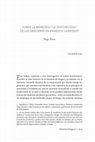 Research paper thumbnail of Sobre la memoria y la historicidad de las imágenes en Evaristo Carriego